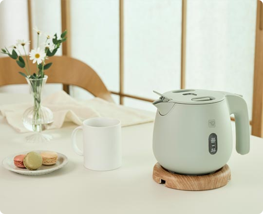 초고속 가열, 1컵 (140mL) 약 60초